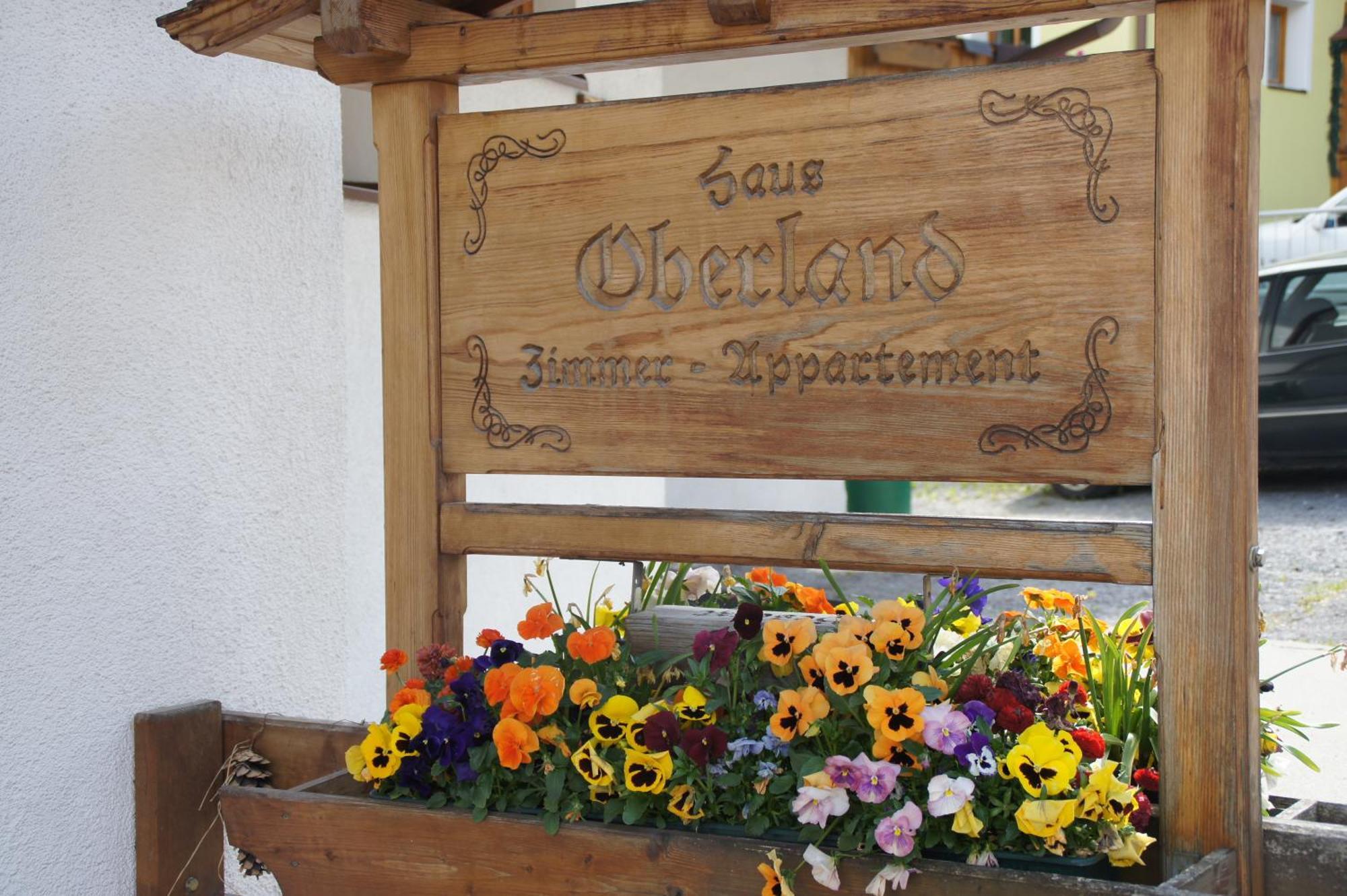 Bed and Breakfast Haus Oberland Sankt Anton am Arlberg Exterior foto