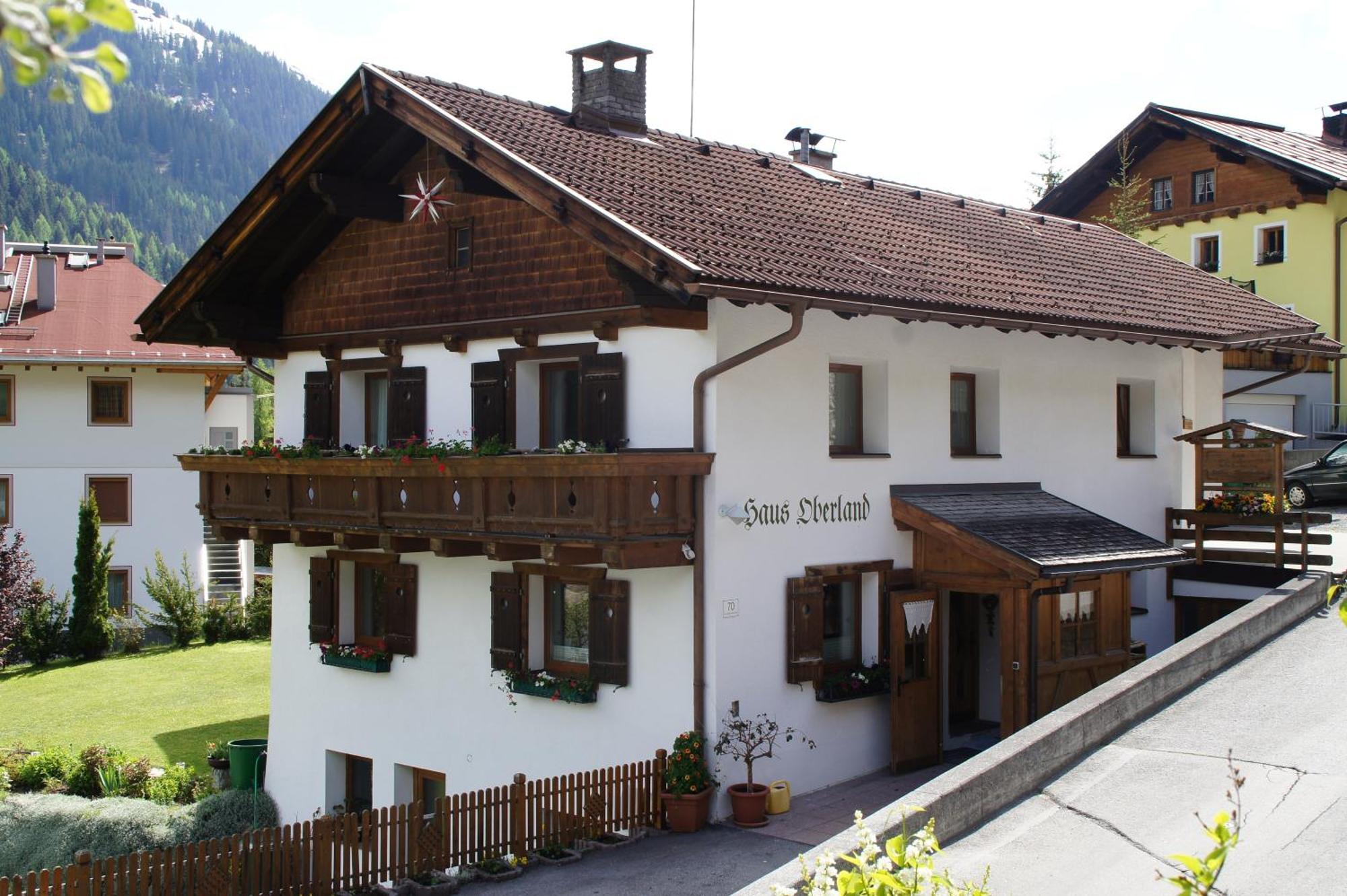 Bed and Breakfast Haus Oberland Sankt Anton am Arlberg Exterior foto